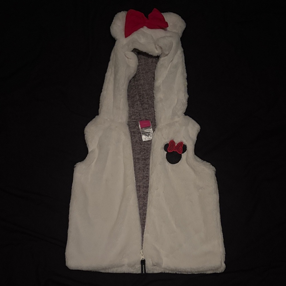 Disney White and Red Kids Vest